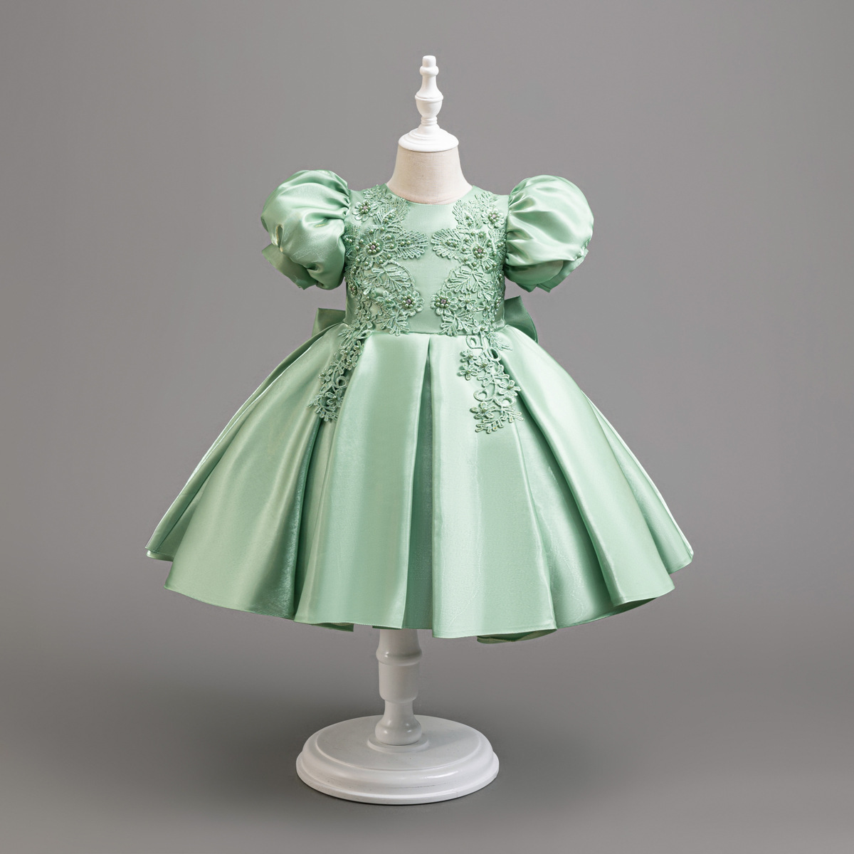 Baby Clothing Girls - ใหม่สาวปาร์ตี้ชุดเด็กอย่างเป็นทางการชุดเด็กเทศกาลเสื้อผ้าเด็กหญิงเสื้อผ้า Puffy Sleeve