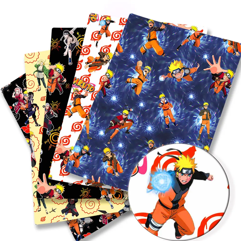 Baby Clothing Products - Naruto Anime อุปกรณ์ต่อพ่วงผ้า 140*50 ซม.DIY เย็บ