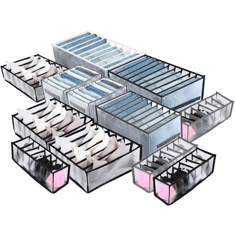 Baby Clothing Organizer - กางเกงยีนส์องค์กรกล่องเก็บ Closet Organizer เสื้อผ้าองค์กรระบบลิ้นชักตู้กางเกงจัดเก็บ