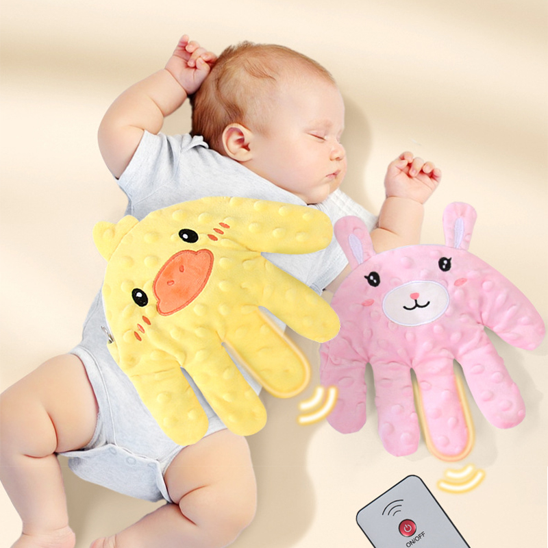 Baby Mittens Scratch - ถุงมือช่วยให้ทารกหลับสบาย ผ้าฝ้ายนุ่มสบาย นวดอัตโนมัติ ของเล่นช่วยให้ทารกแรกเกิดหลับสบาย