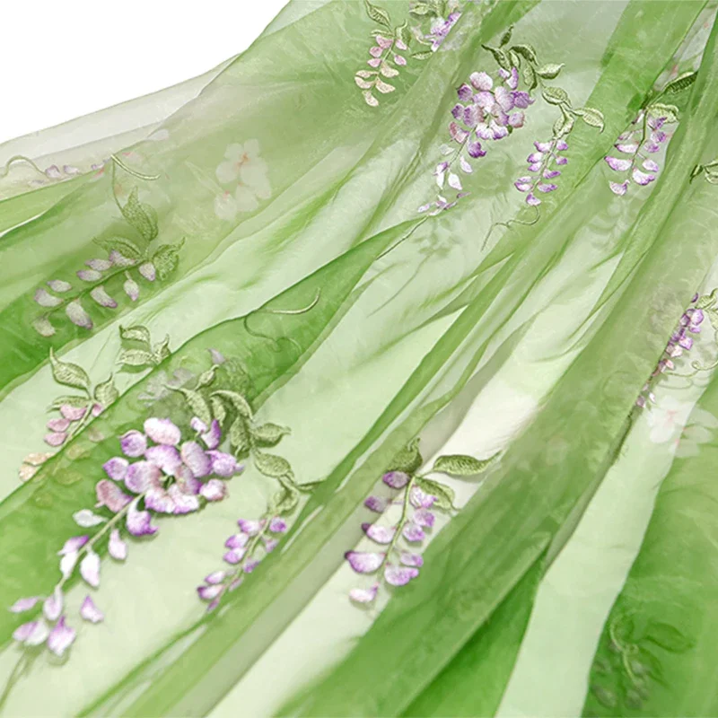 Baby Clothing For Summer - Wisteria เย็บปักถักร้อยผ้า DIY Hanfu โบราณสไตล์ Cheongsam