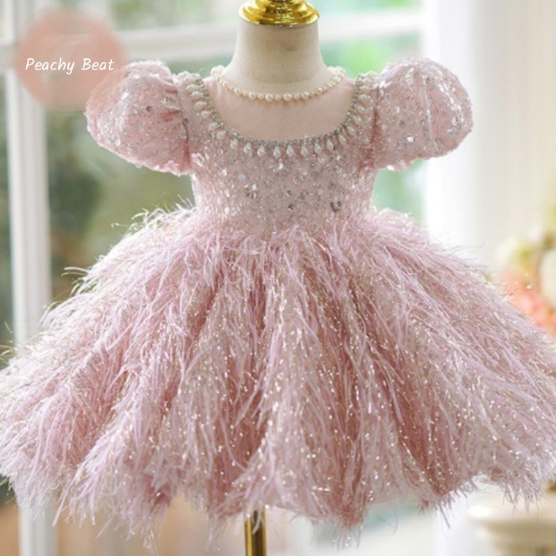 แฟชั่นเด็กสาวเจ้าหญิงSequins F - Baby Clothing On Sale บทวิจารณ์และราคา