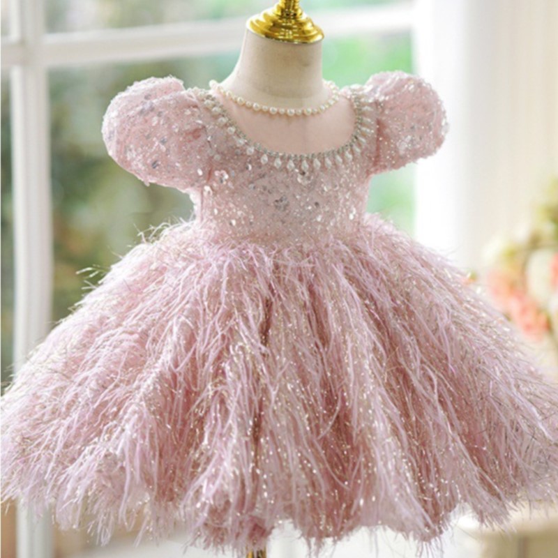 แฟชั่นเด็กสาวเจ้าหญิงSequins F - Baby Clothing On Sale บทวิจารณ์และราคา