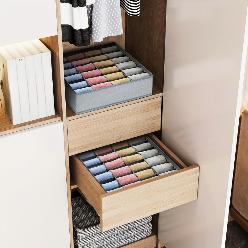 กล่องจัดเก็บแบบพับได้ 24 ช่อง, - Baby Clothing Organizer บทวิจารณ์และราคา