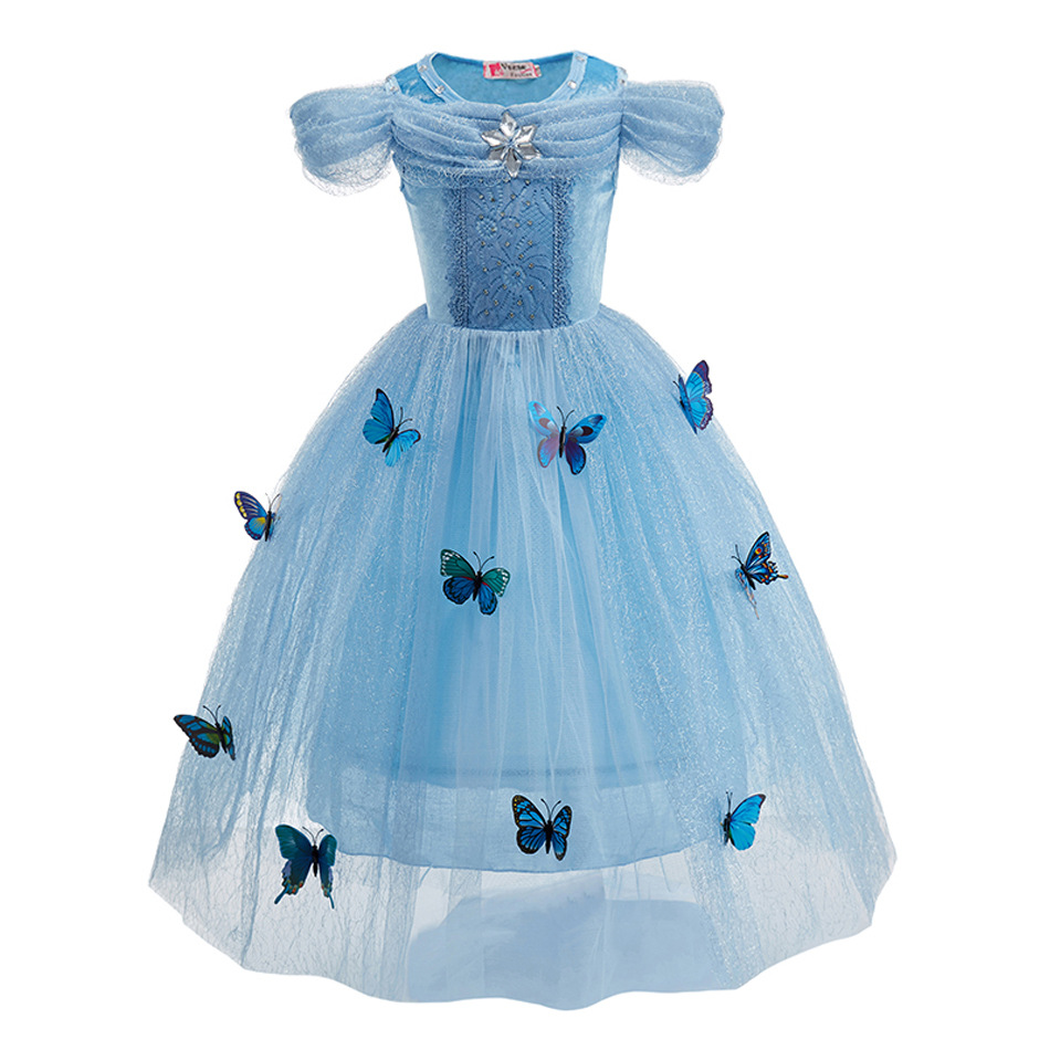 Elsa Anna เด็กเจ้าหญิงสาวชุดรา - Baby Clothing Europe บทวิจารณ์และราคา