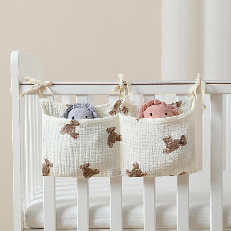 Baby Crib Organizer Cot Caddy  - Baby Clothing Organizer บทวิจารณ์และราคา