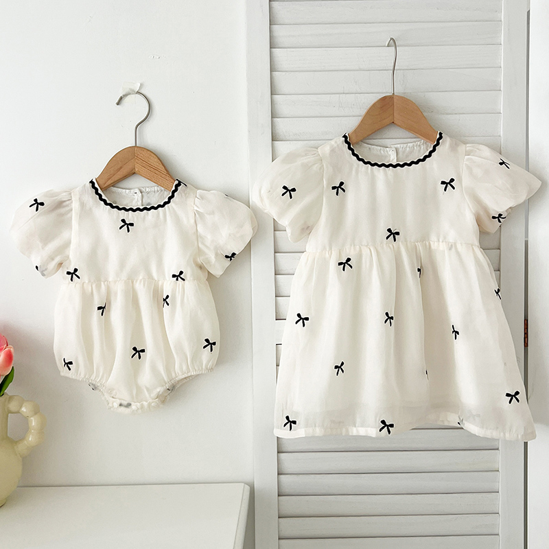 เด็กน้องสาวเสื้อผ้าฤดูร้อนเด็ก - Baby Clothing For Summer บทวิจารณ์และราคา