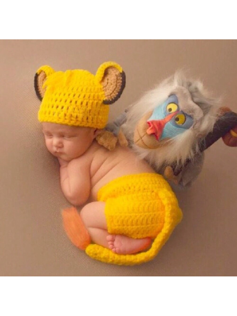 การถ่ายภาพทารกแรกเกิดชุด Lion  - Baby Clothing Products บทวิจารณ์และราคา