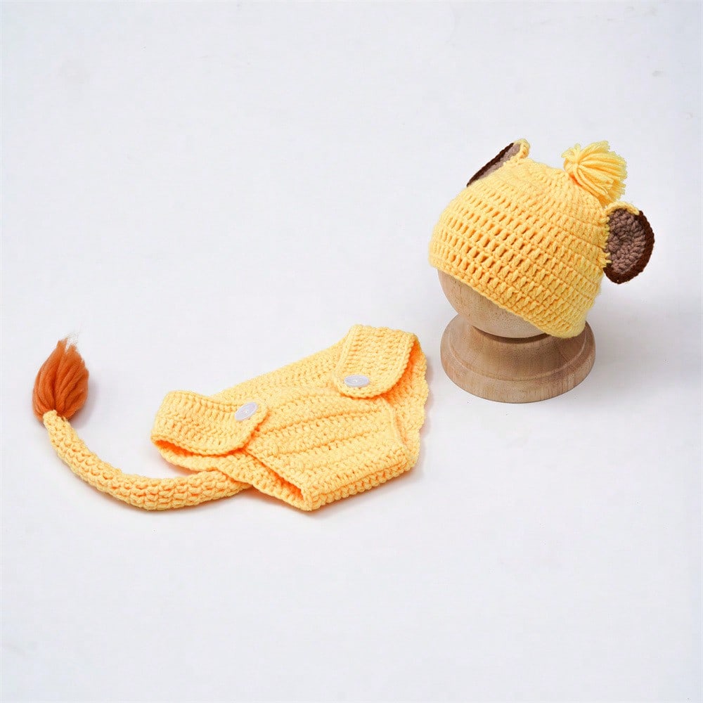 การถ่ายภาพทารกแรกเกิดชุด Lion  - Baby Clothing Products บทวิจารณ์และราคา