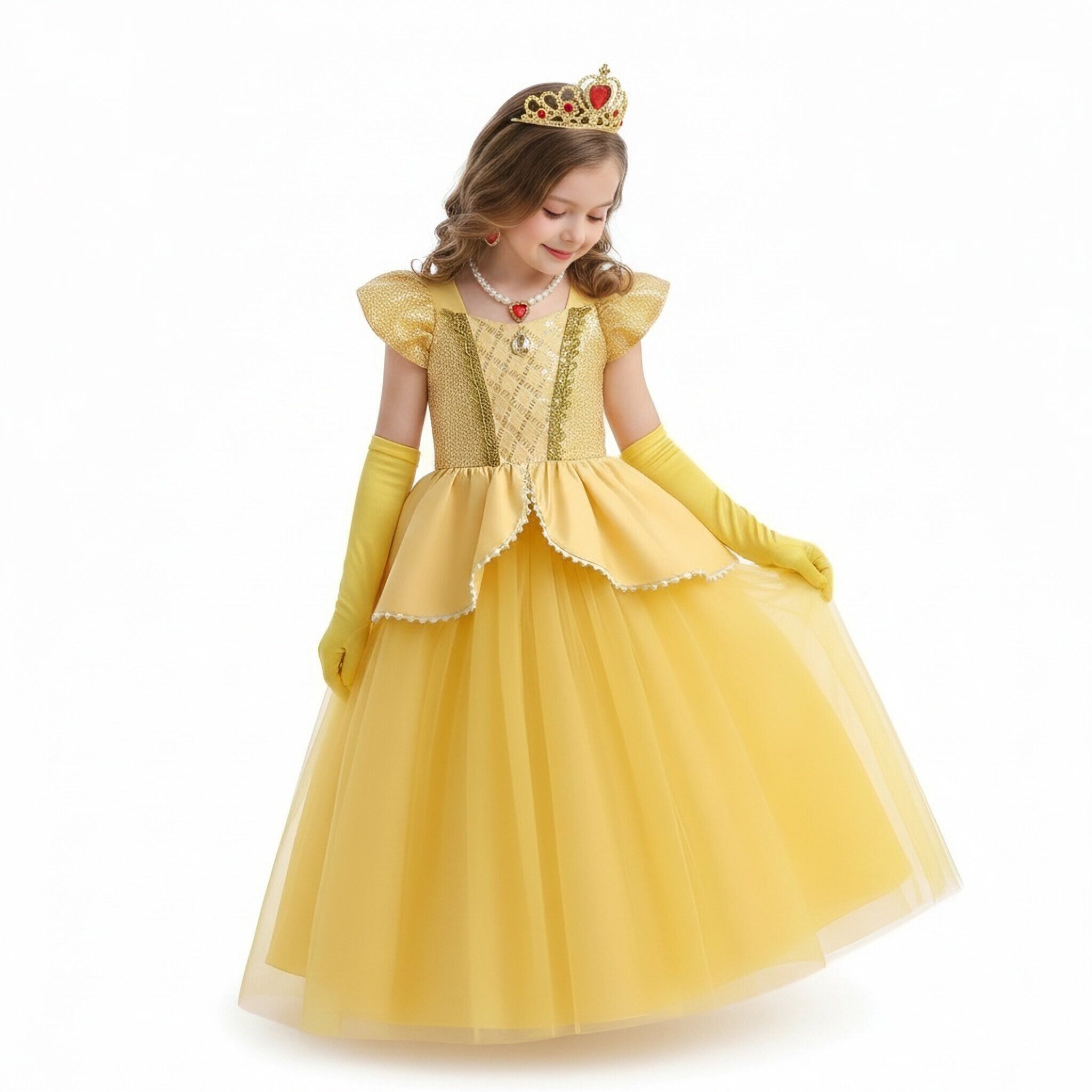 ชุดคอสเพลย์เจ้าหญิงเบลล์สำหรับ - Baby Clothing Europe บทวิจารณ์และราคา