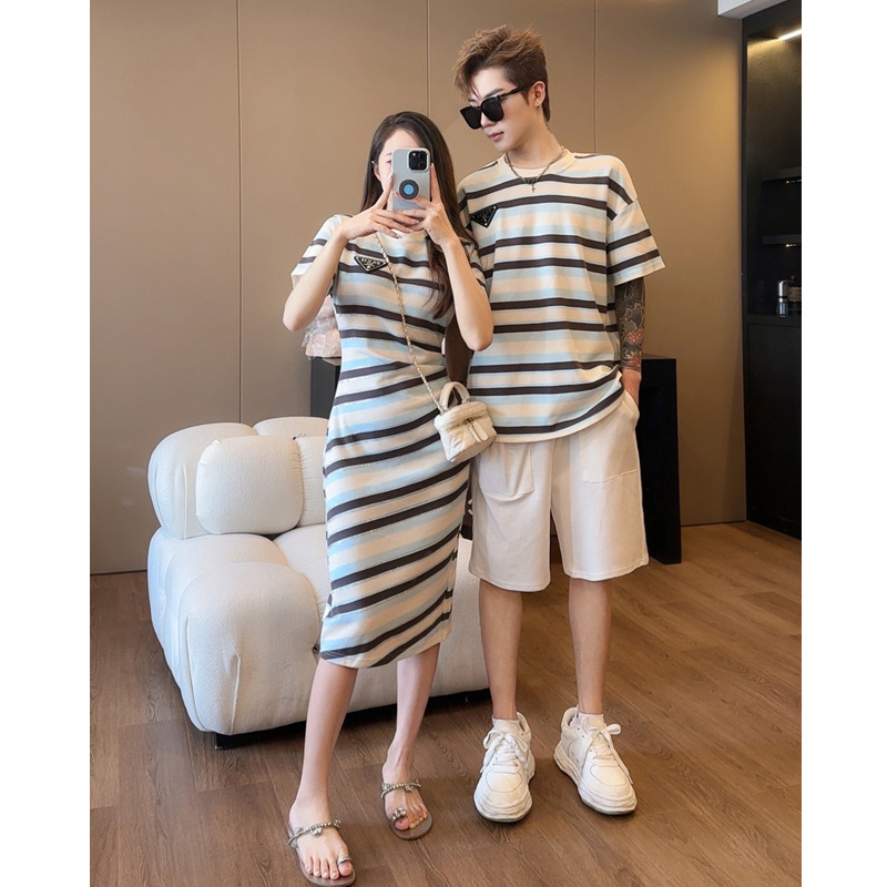 เสื้อผ้าลายทางเข้าชุดสำหรับพ่อ - Baby Clothing For Summer บทวิจารณ์และราคา