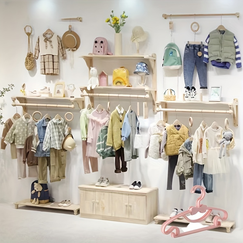 ไม้แขวนเสื้อเด็ก 10 ชิ้น,พลาสต - Baby Clothing Organizer บทวิจารณ์และราคา