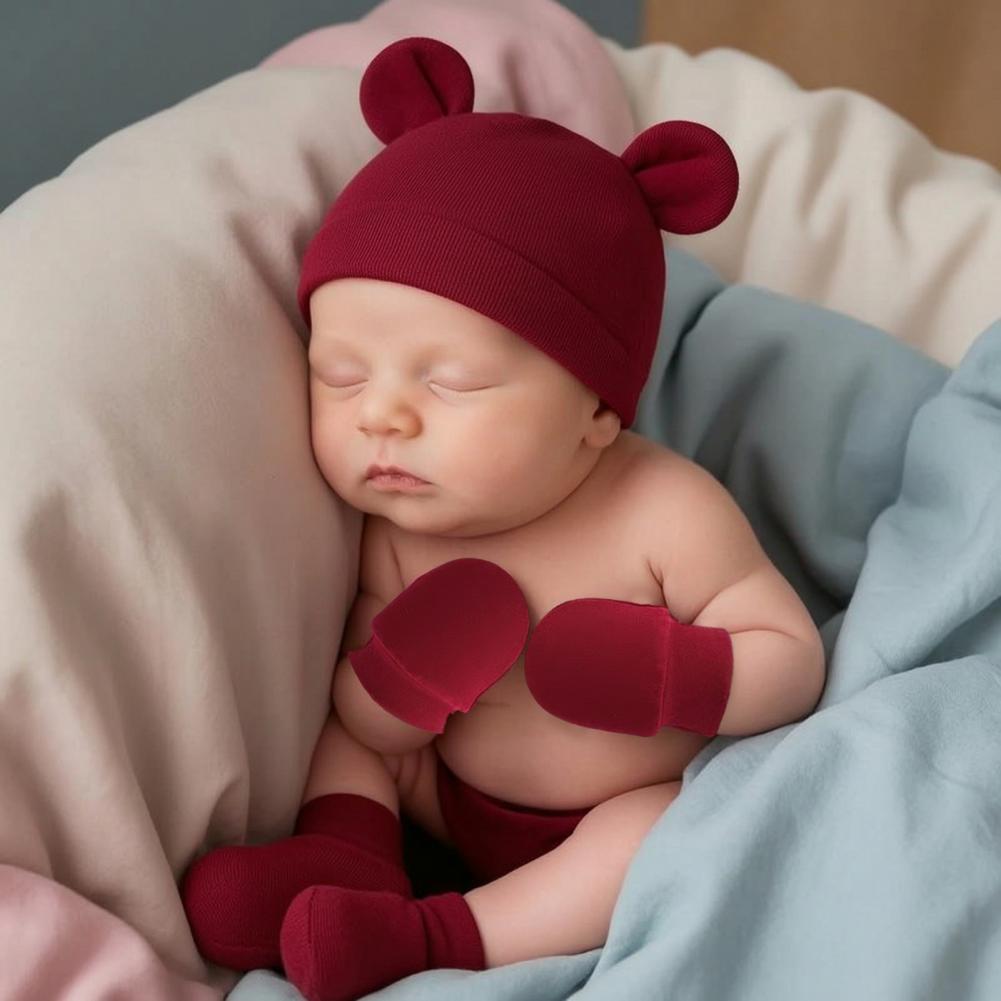 ถุงมือกันรอยขีดข่วนสำหรับเด็กท - Baby Mittens Scratch บทวิจารณ์และราคา