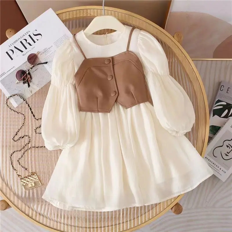 ชุดเดรสชีฟองแขนยาวทรงเจ้าหญิง  - Baby Girl Clothing Zara บทวิจารณ์และราคา