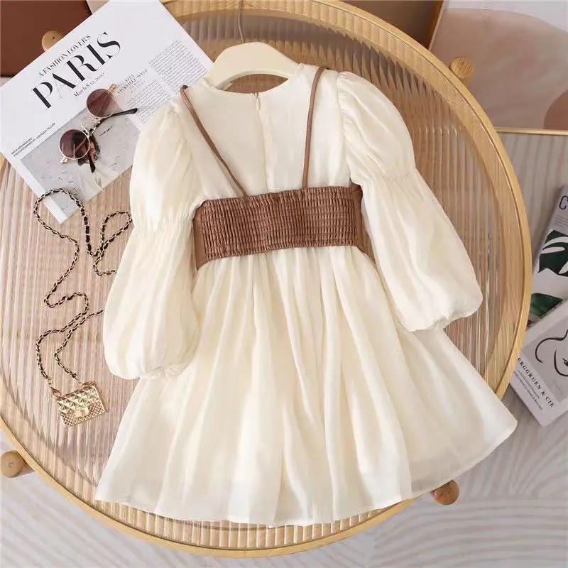 ชุดเดรสชีฟองแขนยาวทรงเจ้าหญิง  - Baby Girl Clothing Zara บทวิจารณ์และราคา