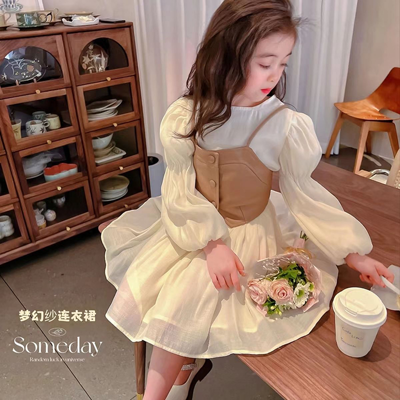 ชุดเดรสชีฟองแขนยาวทรงเจ้าหญิง  - Baby Girl Clothing Zara บทวิจารณ์และราคา