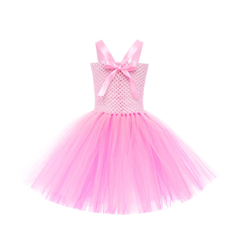 ชุดเดรสเจ้าหญิงตาข่ายสีชมพูสำห - Baby Clothing Europe บทวิจารณ์และราคา
