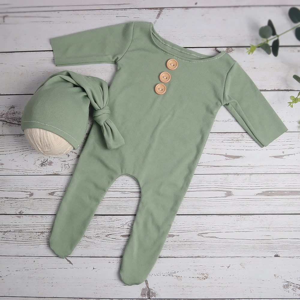 ชุดจั๊มสูทเด็กอ่อนแขนยาวติดกระ - Baby Clothing Products บทวิจารณ์และราคา