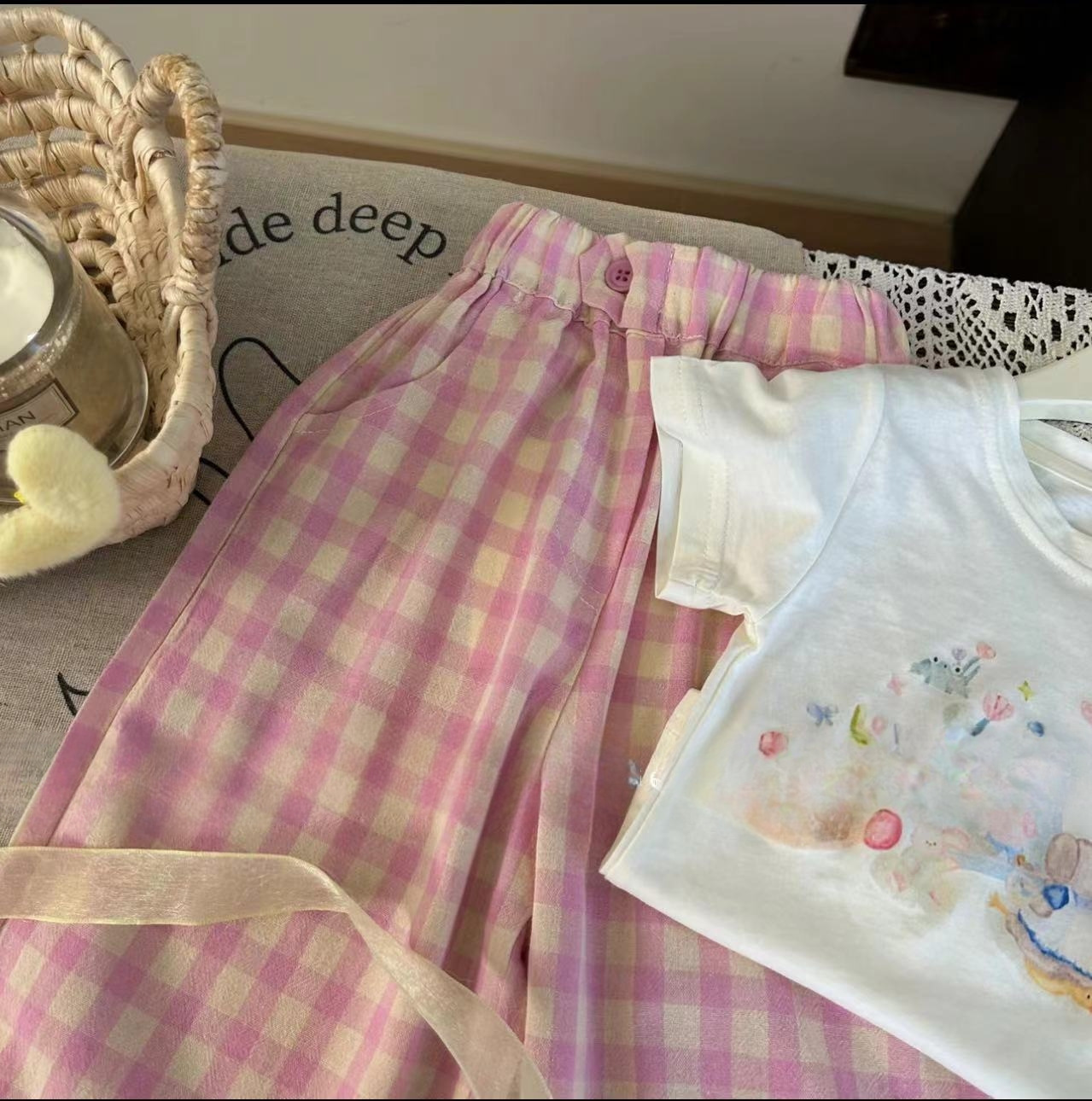 ชุดเสื้อผ้าเด็กเสื้อแขนสั้นพิม - Baby Girl Clothing Zara บทวิจารณ์และราคา
