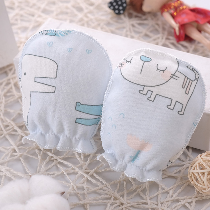 ถุงมือป้องกันรอยขีดข่วน5คู่สำห - Baby Mittens Scratch บทวิจารณ์และราคา