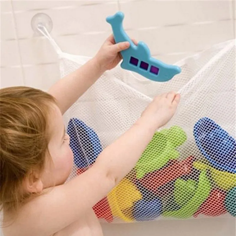 เด็กห้องน้ําตาข่ายกระเป๋าอาบน้ - Baby Clothing Organizer บทวิจารณ์และราคา