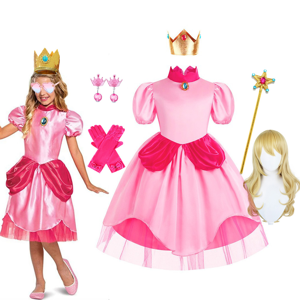 ชุดพีชสำหรับเด็ก ชุดเจ้าหญิงวั - Baby Clothing Europe บทวิจารณ์และราคา
