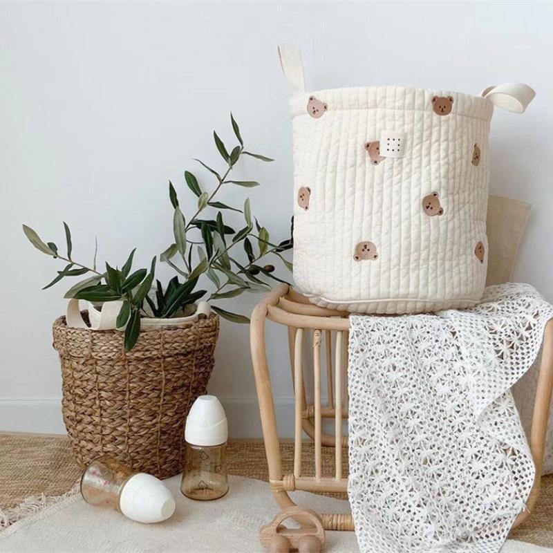 หมีน่ารักเย็บปักถักร้อยกระเป๋า - Baby Clothing Organizer บทวิจารณ์และราคา