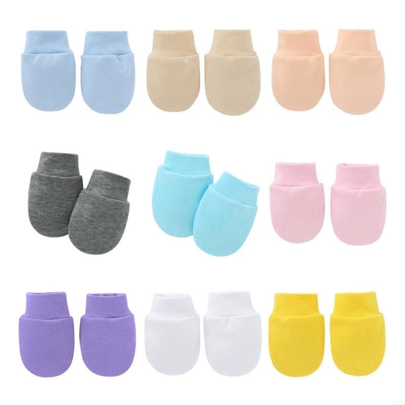 เด็กทารกเด็กผู้หญิง Handguard  - Baby Mittens Scratch บทวิจารณ์และราคา