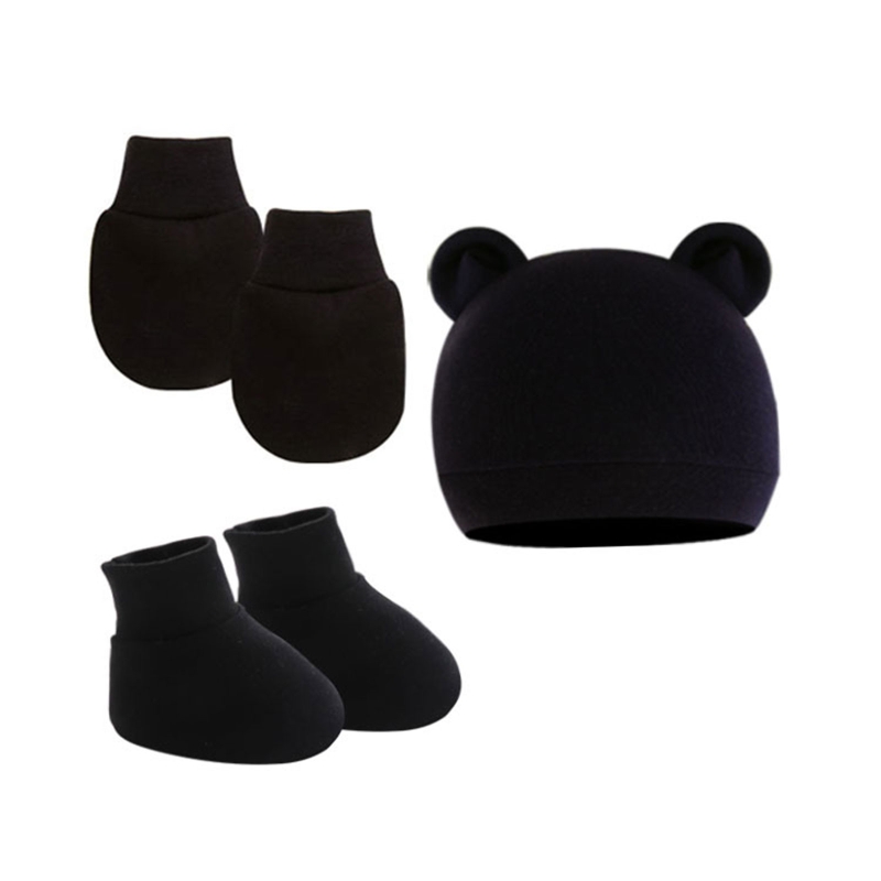 ทารกแรกเกิดหมวกเด็กถุงเท้าถุงม - Baby Mittens Scratch บทวิจารณ์และราคา