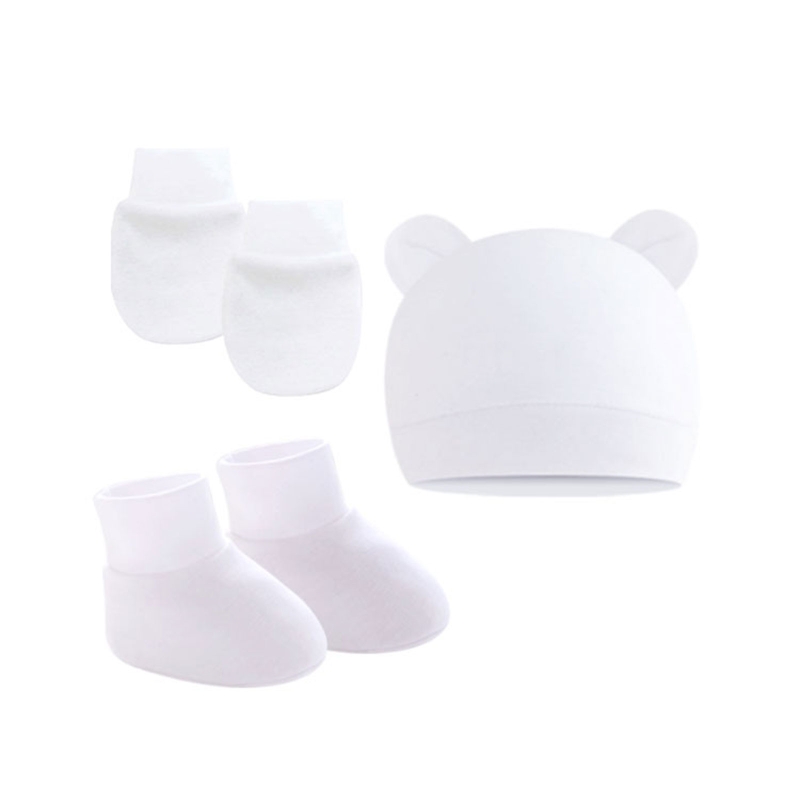 ทารกแรกเกิดหมวกเด็กถุงเท้าถุงม - Baby Mittens Scratch บทวิจารณ์และราคา