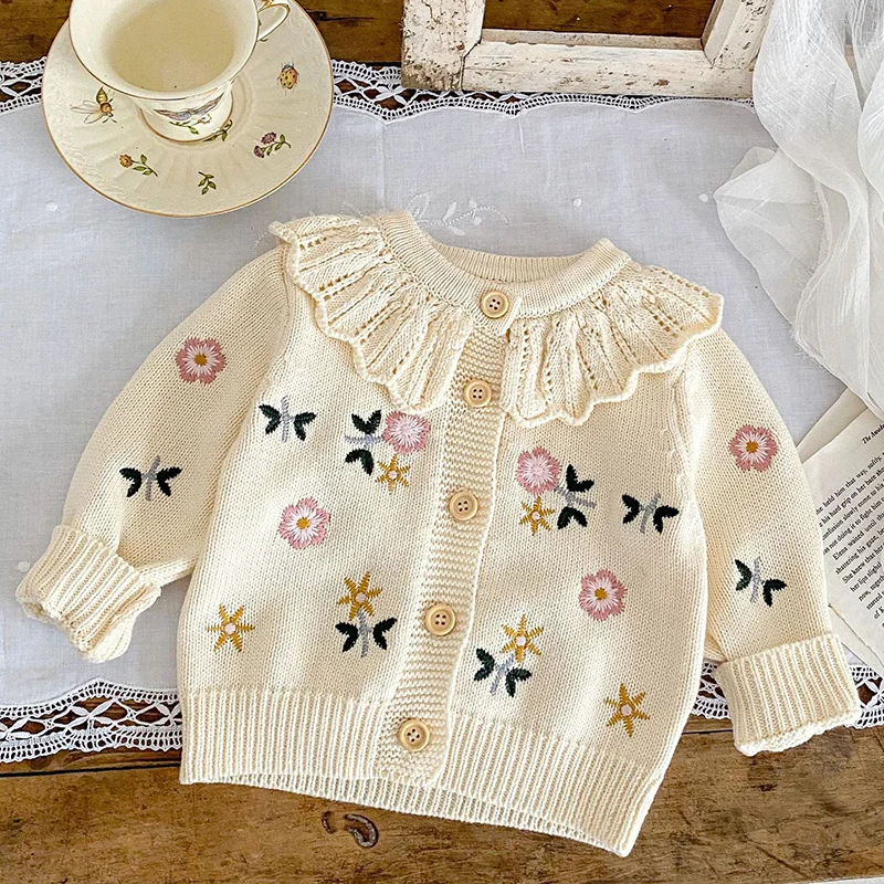 ฤดูใบไม้ร่วงเสื้อสเวตเตอร์ถักอ - Baby Girl Clothing Zara บทวิจารณ์และราคา