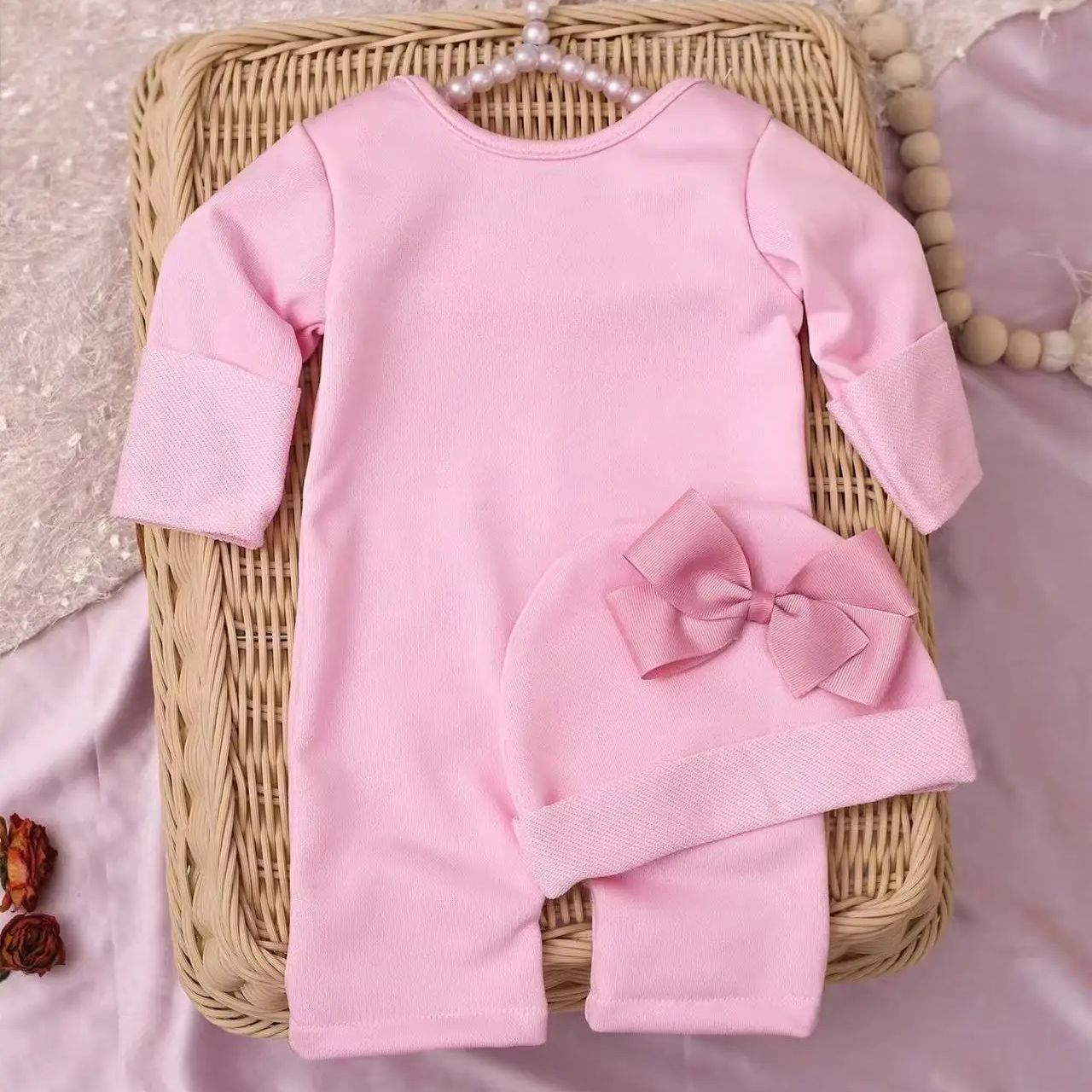 ชุดรอมเปอร์แขนยาวสำหรับถ่ายภาพ - Baby Clothing On Sale บทวิจารณ์และราคา