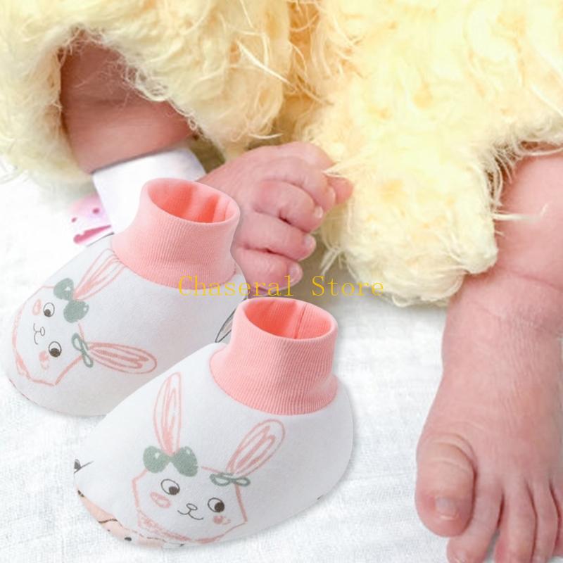 E7CE 4 ชุดถุงมือผ้าฝ้ายป้องกัน - Baby Mittens Scratch บทวิจารณ์และราคา
